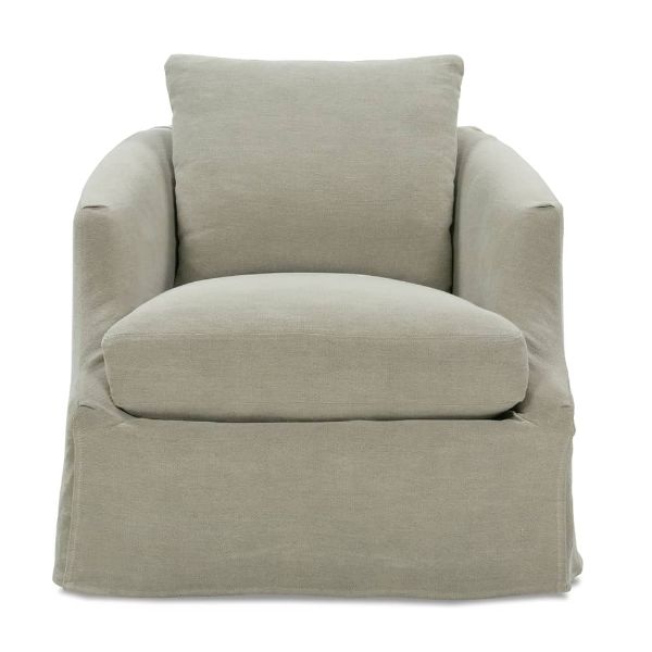 Picture of Emmerson Slipcovered Swivel Chair